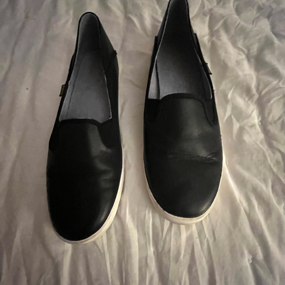 Keds Black Slip-On Women's Sneakers